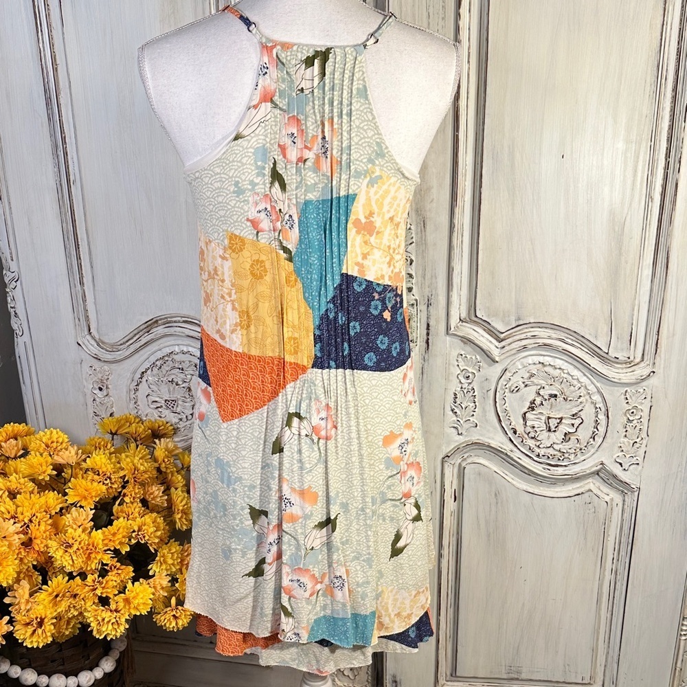 Sanctuary Floral Patchwork Spaghetti Strap Dress - image 7